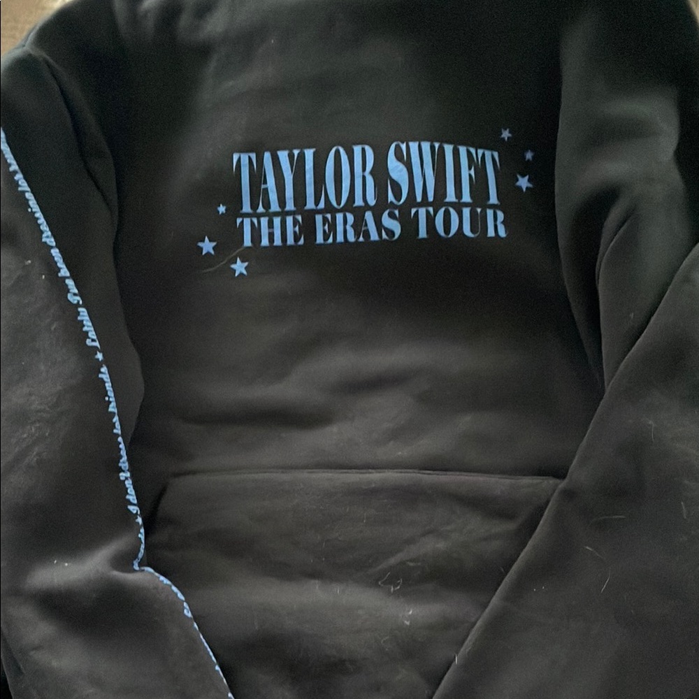 Taylor Swift The Eras Tour Black Hoodie